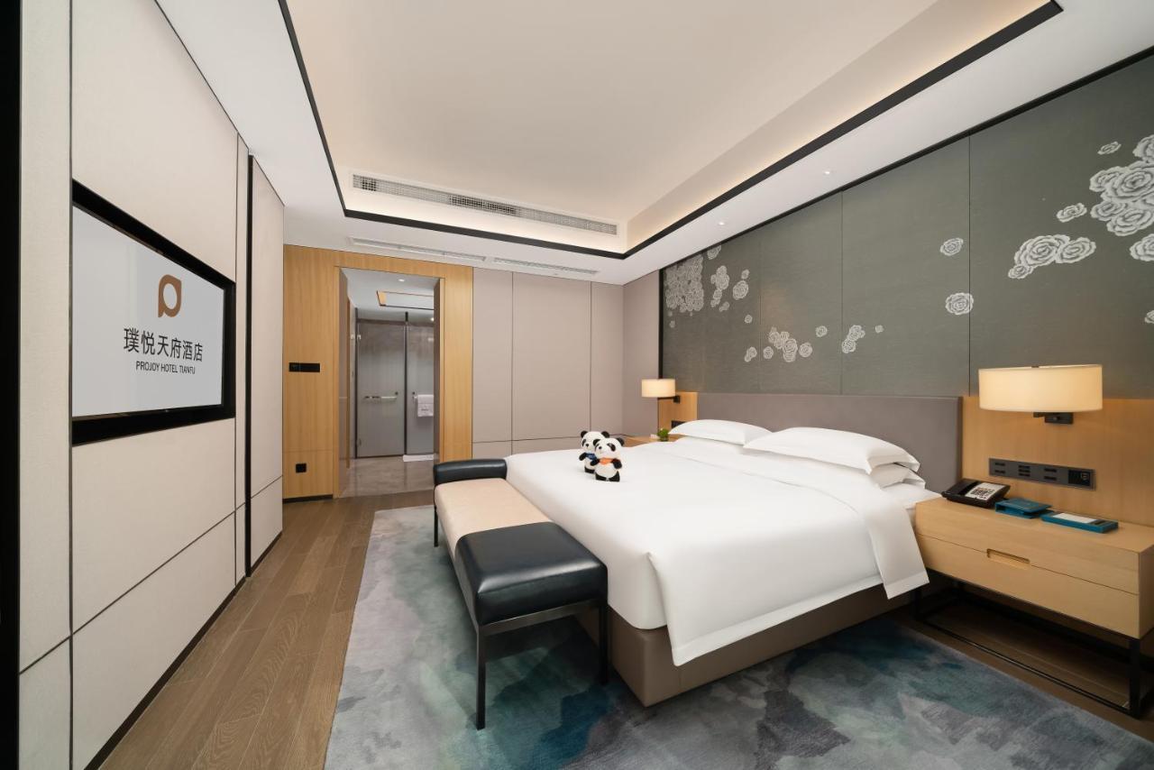 Projoy Hotel Tianfu Chengdú Exterior foto