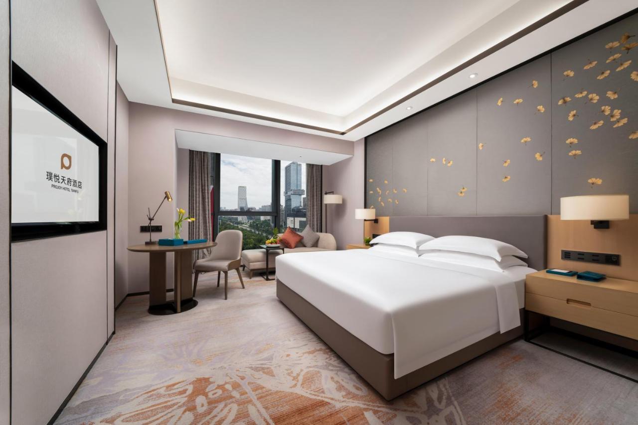 Projoy Hotel Tianfu Chengdú Exterior foto