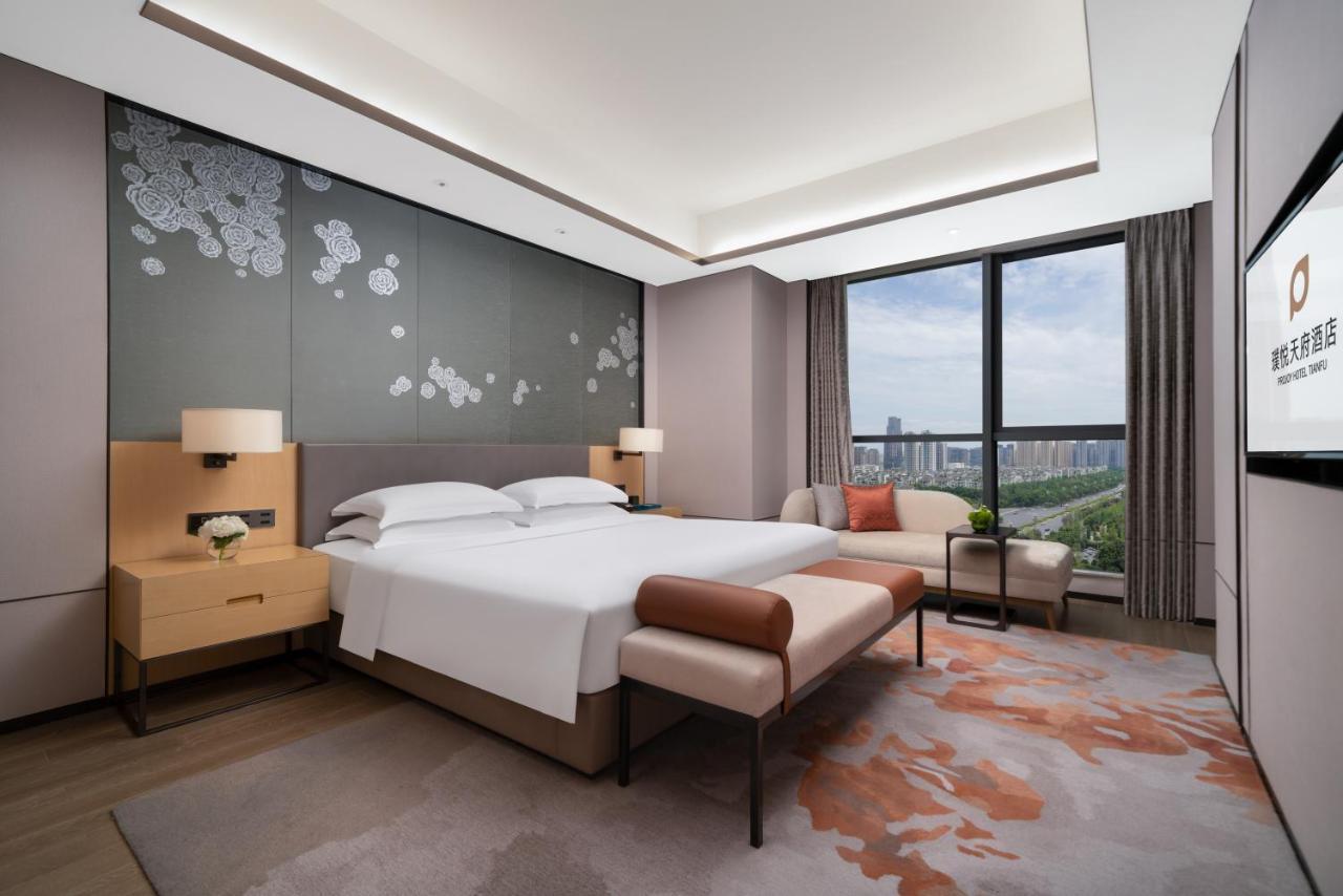 Projoy Hotel Tianfu Chengdú Exterior foto